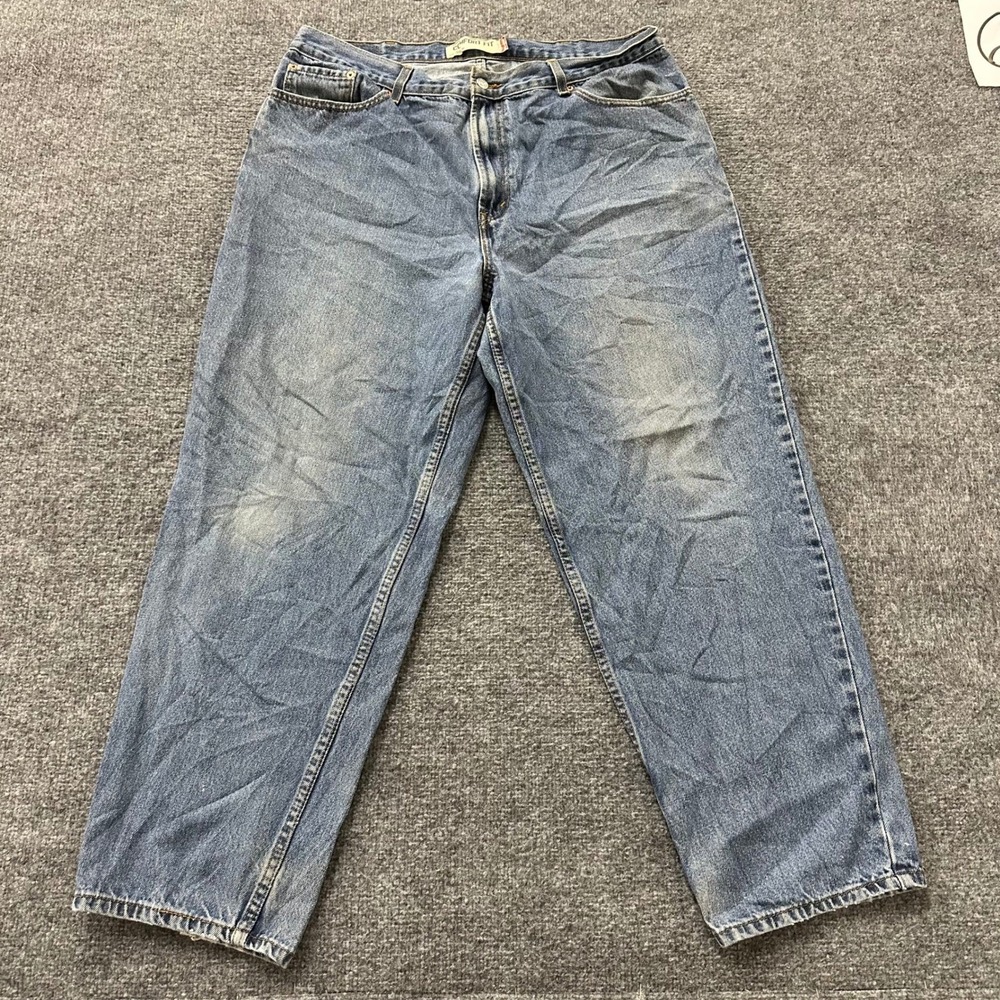 Levi's Jeans Mens Size 40 Blue 560 Comfort Fit Tapered Leg Cotton Denim Casual